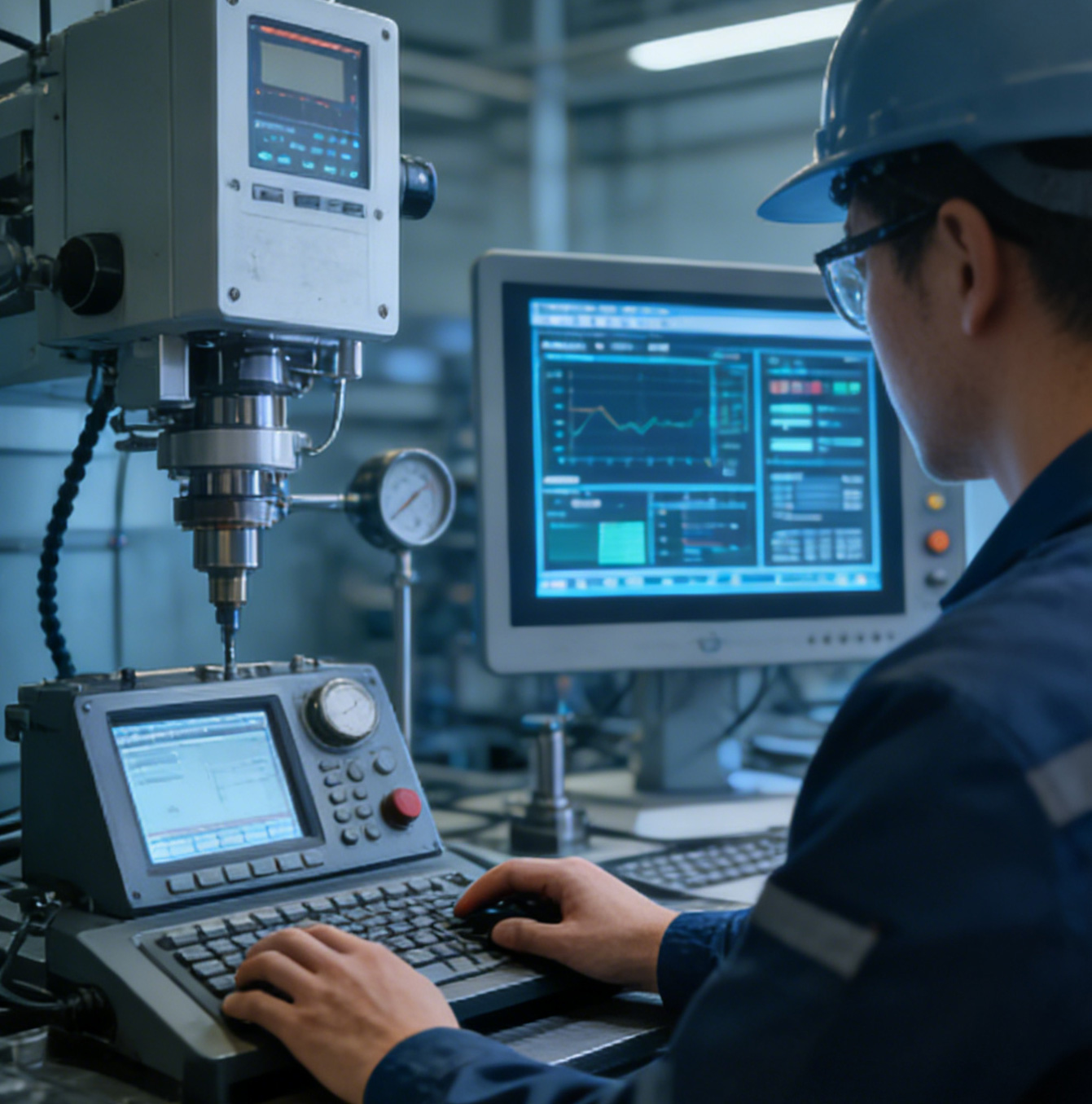 津达执行器生产研发场景